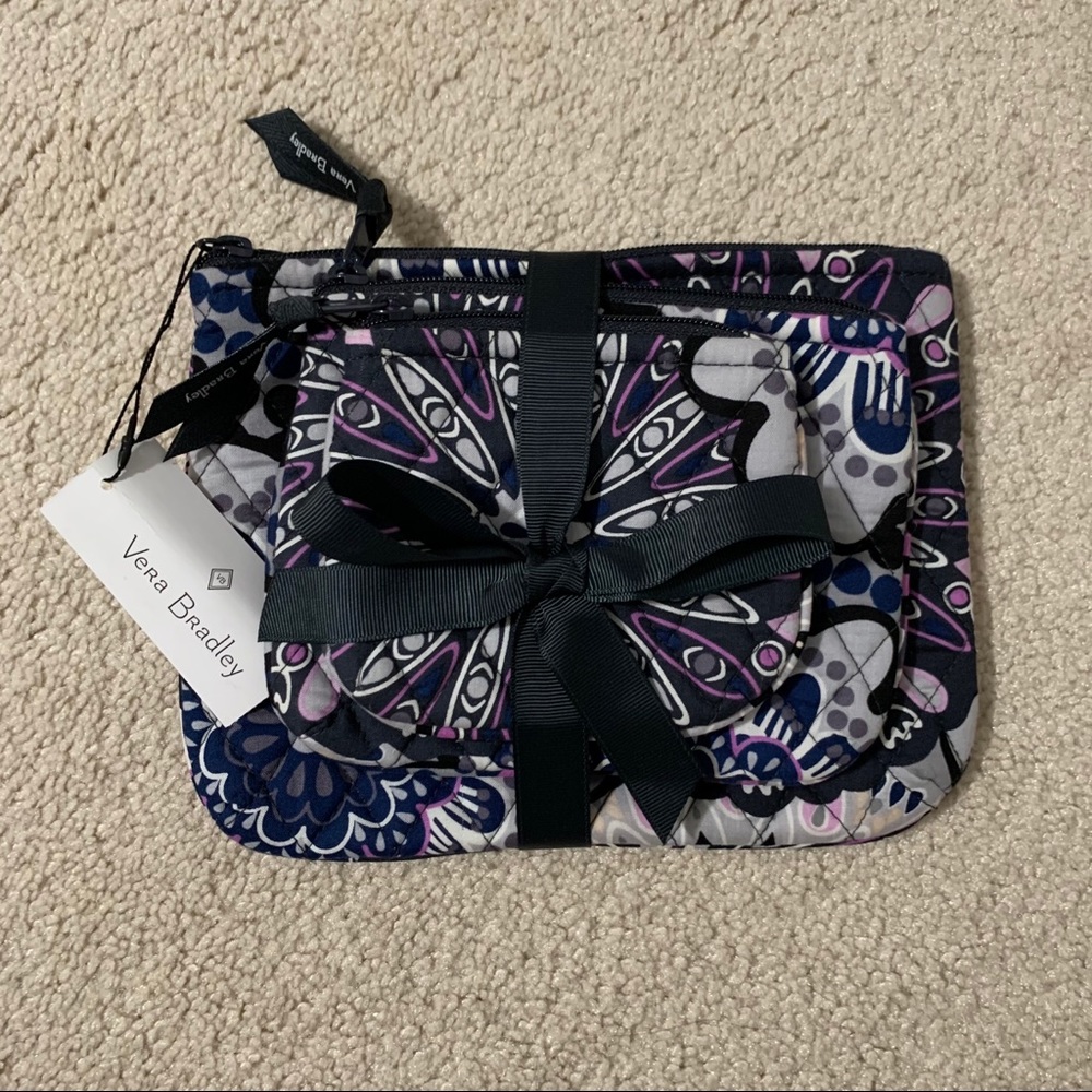 ‼️SOLD‼️ Vera Bradley Cosmetic Trio Set